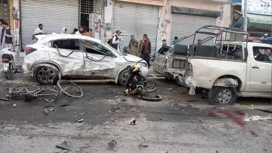 Pakistan'da pazarda patlama: 4 �l�, 11 yaral�