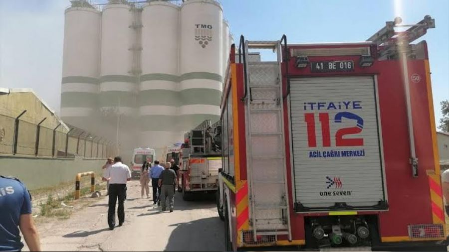 Patlayan TMO silolar�nda 75 bin ton bu�day vard� 