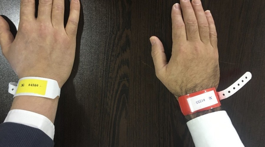 Pozitif vakalar ile temaslılara bileklik takma uygulaması başladı