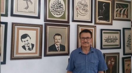 Renkli taşlardan sanat eserine