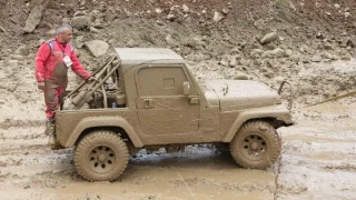 Rize'de Off-Road yarlar nefesleri kesti