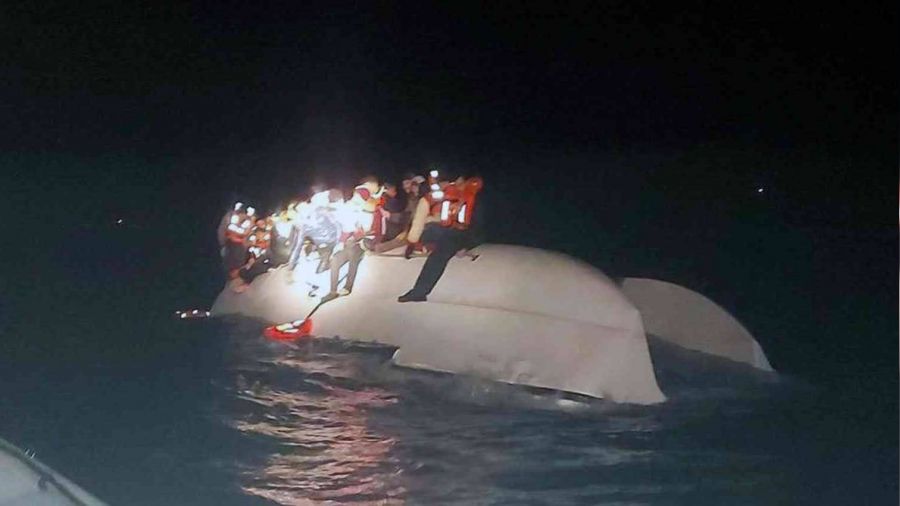 Rodos a��klar�nda 47 m�lteci kay�p