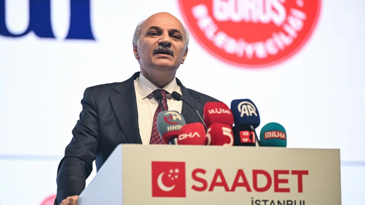 Saadet Partisinin �BB Ba�kan aday� tan�t�ld�
