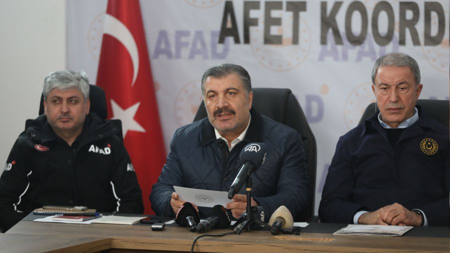 Sa�l�k Bakan� Koca: 22 bin 327 can kayb�, 80 bin 278 yaral�m�z var'
