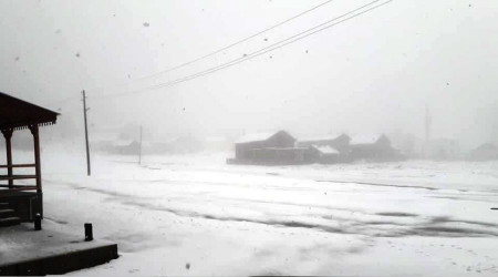 Sakarya'da yüksek kesimlere kar yağdı