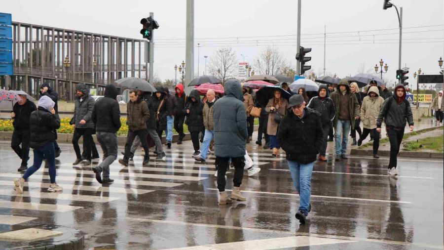 Samsun'da metrekareye 32,8 kilo ya��� d��t�