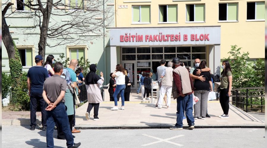 Samsun'da YKS heyecan�