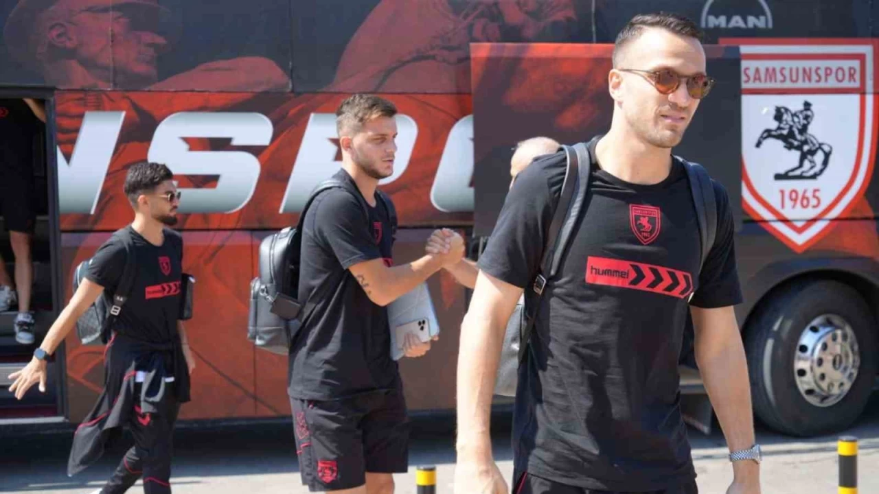 Samsunspor, Atina'ya gitti