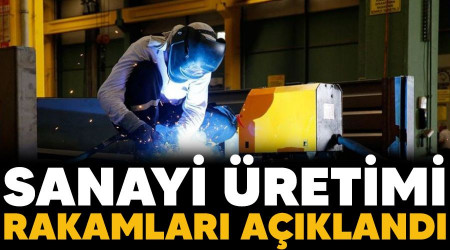 Sanayi üretimi rakamları açıklandı
