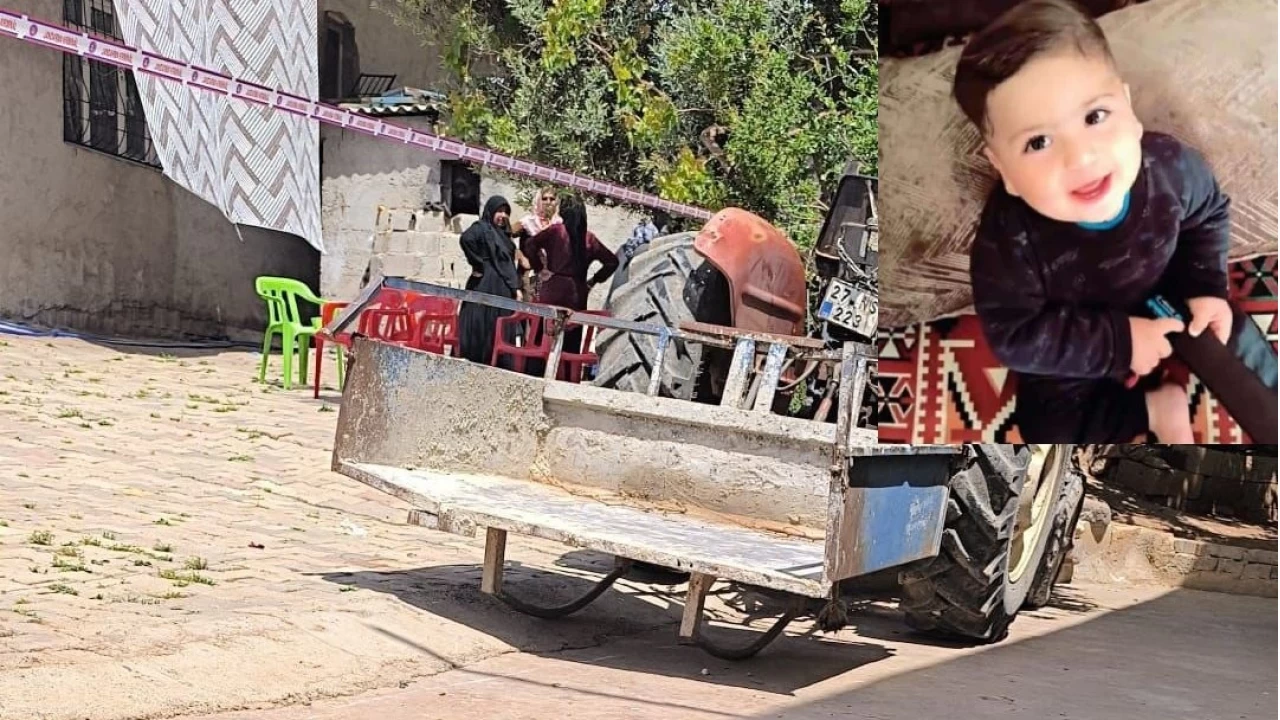 Şanlıurfa'da feci olay: 1 yaşındaki çocuk ezildi