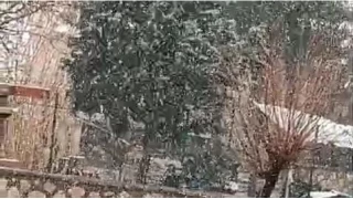 Siirt'te mart ayında kar sürprizi