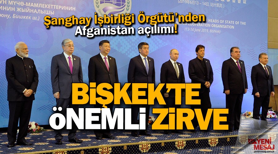 ŞİÖ Zirvesi'nde Afganistan açılımı