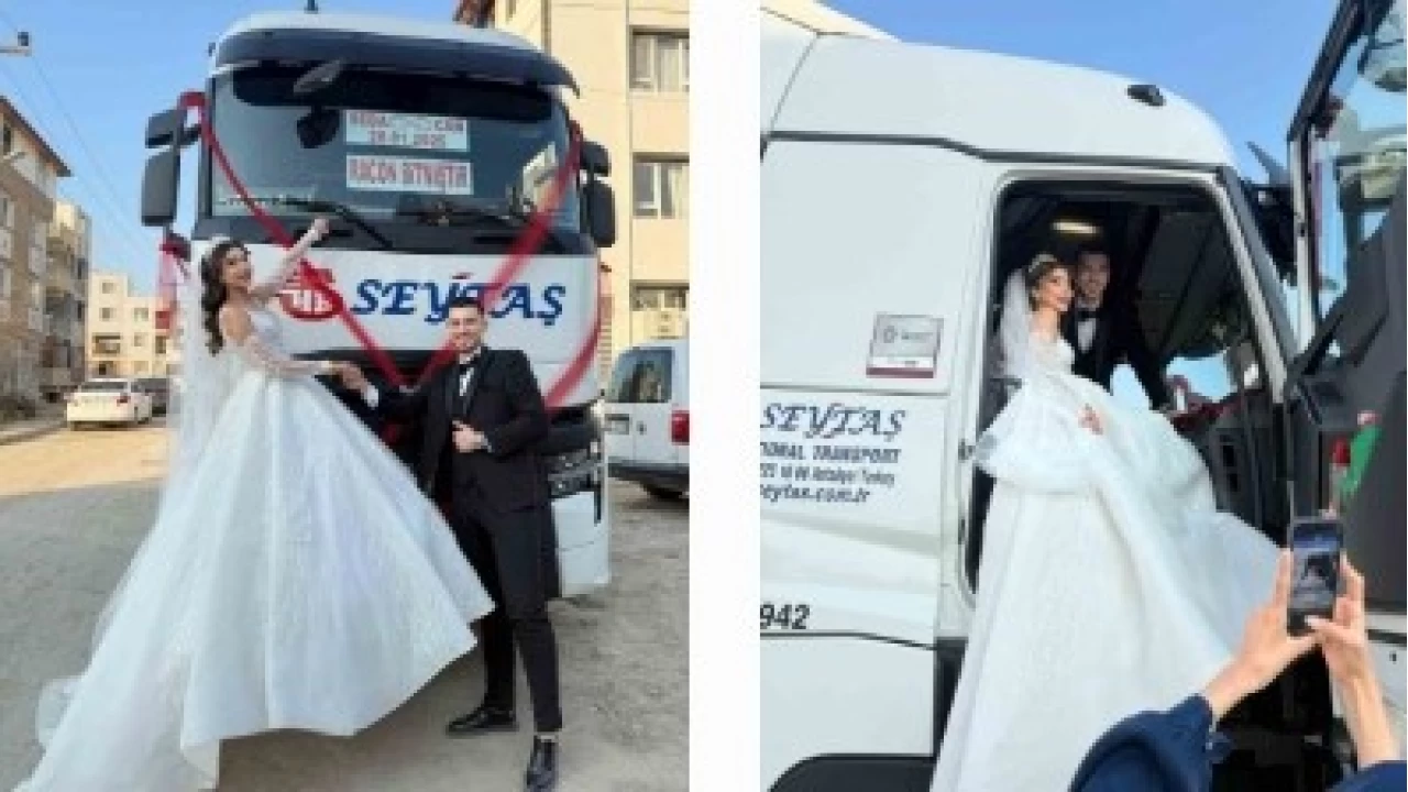Son seferini düğününe yaptı