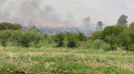 Suriye snrndaki dumanlar korkuttu