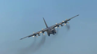 Suudi Arabistan'a ait C-130 tipi askeri nakliye uçağı, motorunda meydana gelen teknik arıza nedeniyle Girit Adası'na acil iniş yaptı
