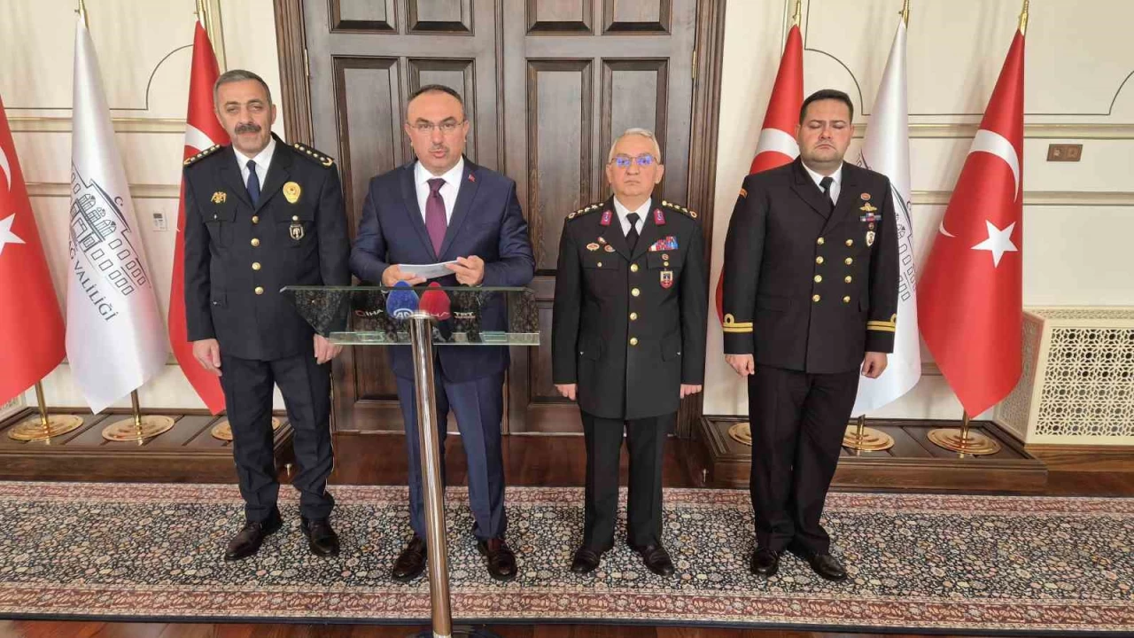 Tekirda Valisi Soytrk, Eyll ay asayi bilanosunu aklad