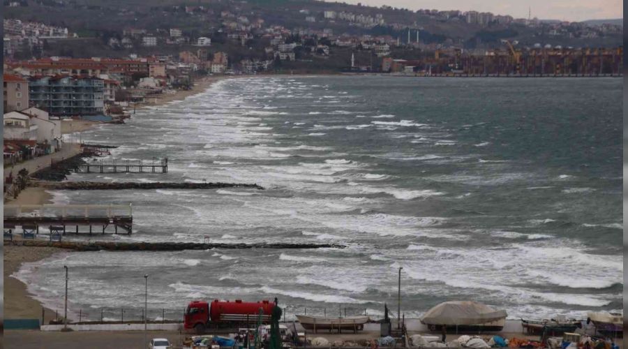 Tekirdağ'da şiddetli fırtına