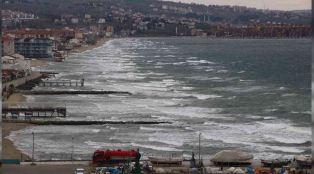 Tekirdağ'da şiddetli fırtına