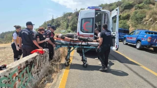 Tekirda'da uurumdan den yaral gen bulundu