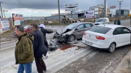 Tekirda'da zincirleme kaza
