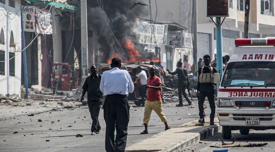 Terör örgütü El Şebab'tan bombalı saldırı: 7 ölü, 8 yaralı