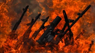 Terör örgütü PKK'dan bir grup silahlarını imha etti