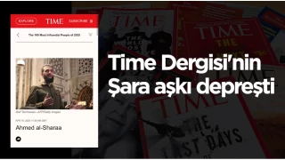 Time Dergisi, Suriye Devlet Başkanı Ahmed Şara'yı "2025 yılının en etkili 100 kişisi" listesine dahil etti