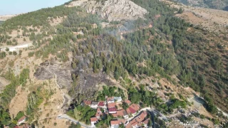 Tokat'taki yangn yerleim alanlarna ulamadan sndrld