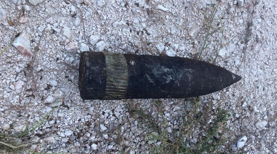 Top mermisi imha edildi