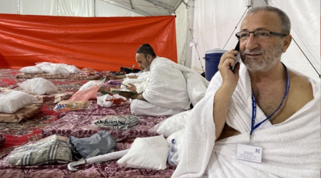 Türk hacı adayları Arafat'ta çadırlarına yerleşti