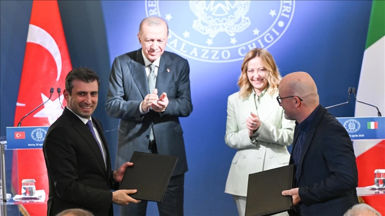  Trkiye ile talya arasnda 11 anlama imzaland