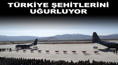 Türkiye şehitlerini uğurluyor