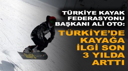 Türkiye'de kayağa ilgi son 3 yılda arttı
