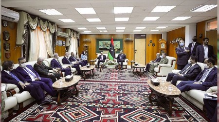 Türkiye'den Libya'ya geniş katılımlı ziyaret