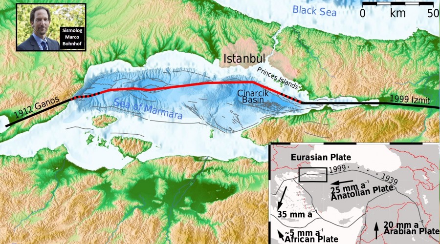Türkiye'nin batısı depreme gebe