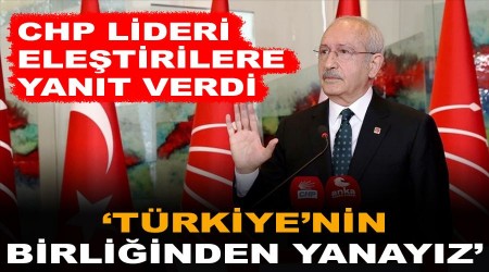'Türkiye'nin birliğinden yanayız'
