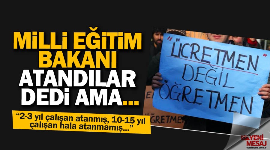 �cretli ��retmenlerin ma�duriyeti bitmedi