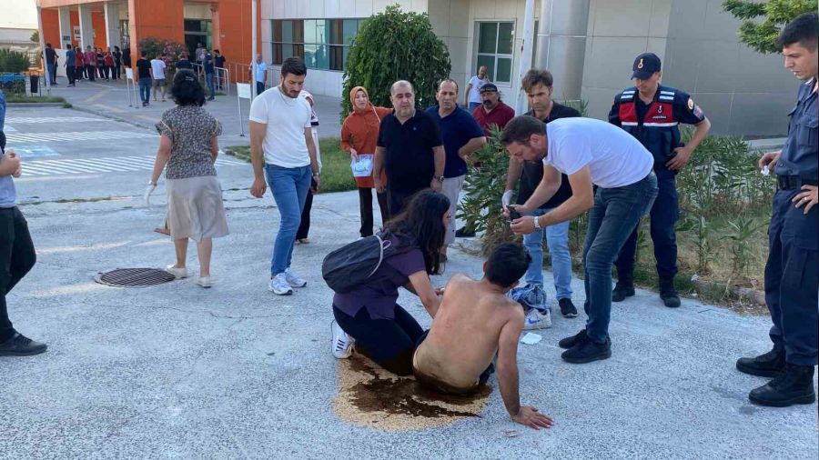 Uzman �avu�, k�z arkada��n�n yak�nlar�n� vurdu