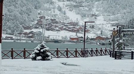 Uzungöl gelinliğini giydi