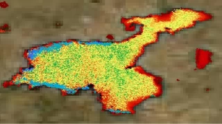 Van Gl alarm veriyor, kirlilik uydu grntlerine yansd