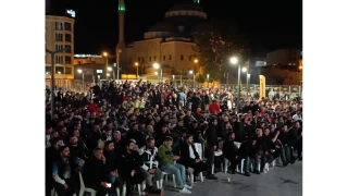 Vanspor FK taraftarnn galibiyet cokusu