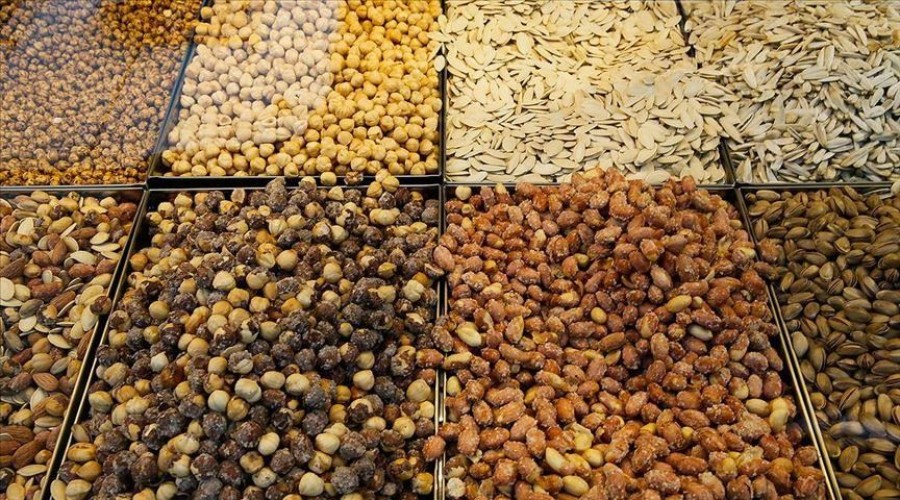 Vatandaşlar en çok karışık kuruyemiş aldı