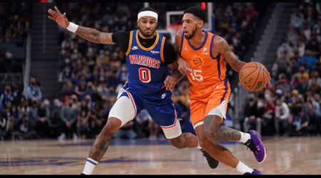 Warriors 18 maçlık seriyi bitirdi