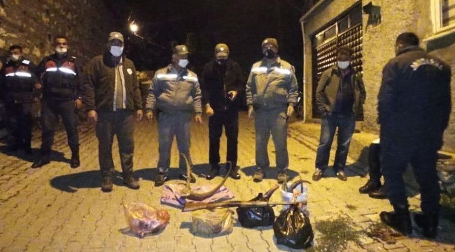 Yaban ke�isi avlayanlara 120 bin lira ceza
