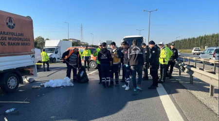 Yolcu otobüsü vatandaşa çarptı