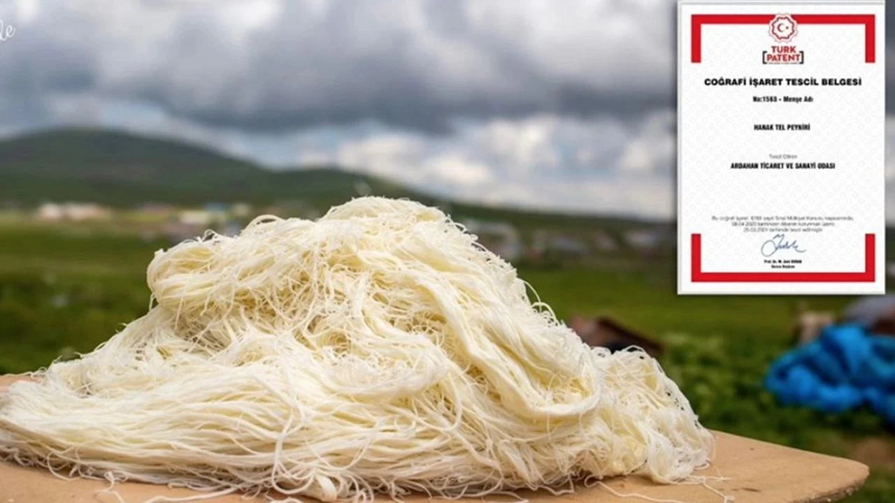 Yksek yaylalarda retilen en zel lezzetlerden biri: Hanak tel peyniri