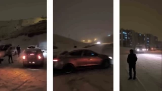 Yüksekova kar yağışı hayatı olumsuz etkiledi