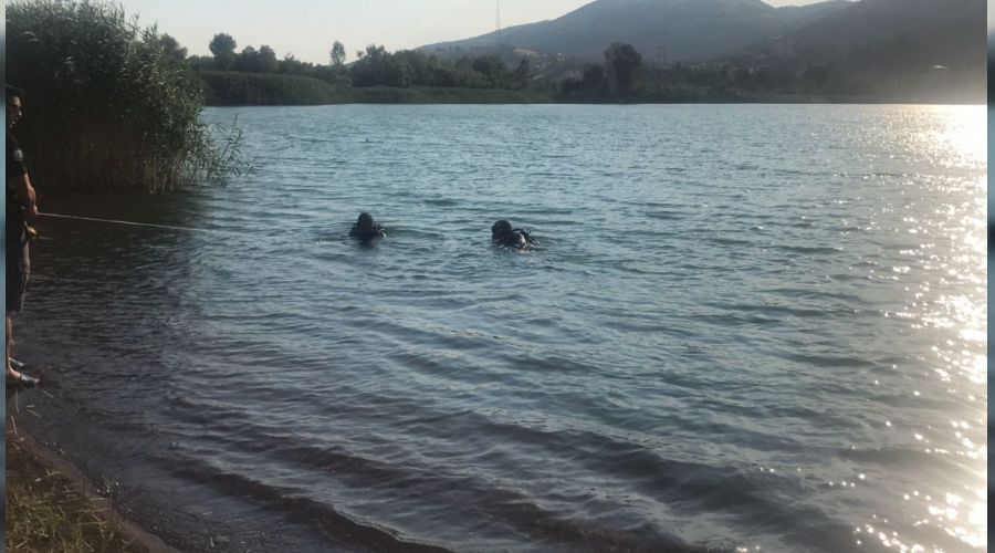 Yüzmek için göle giren çocuk boğuldu
