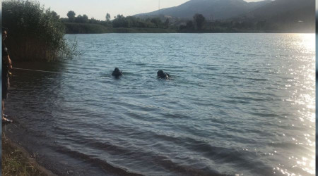 Yüzmek için göle giren çocuk boğuldu