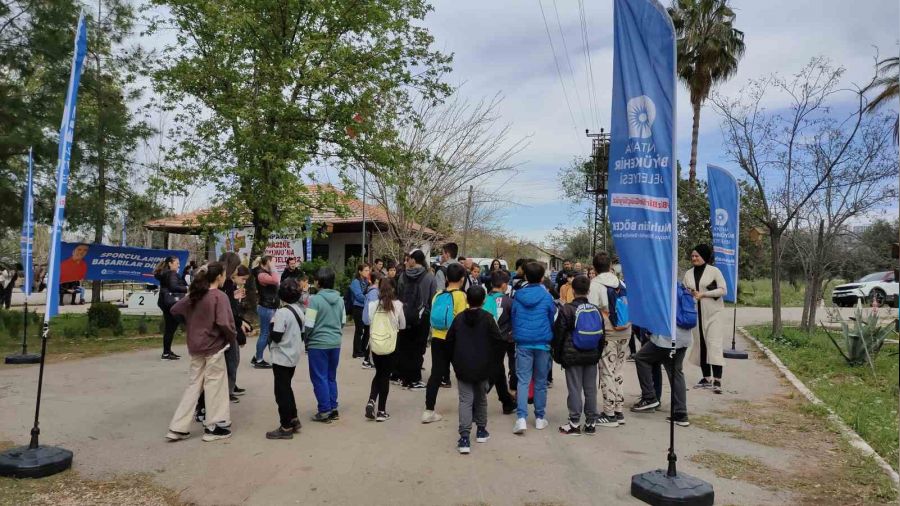 Zeytinpark'ta  genler iin 'hazine' oyunu